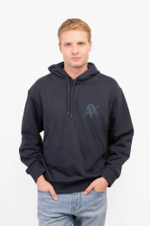 Bluza męska Armani Exchange 6DZMJE ZJ4XZ granatowy