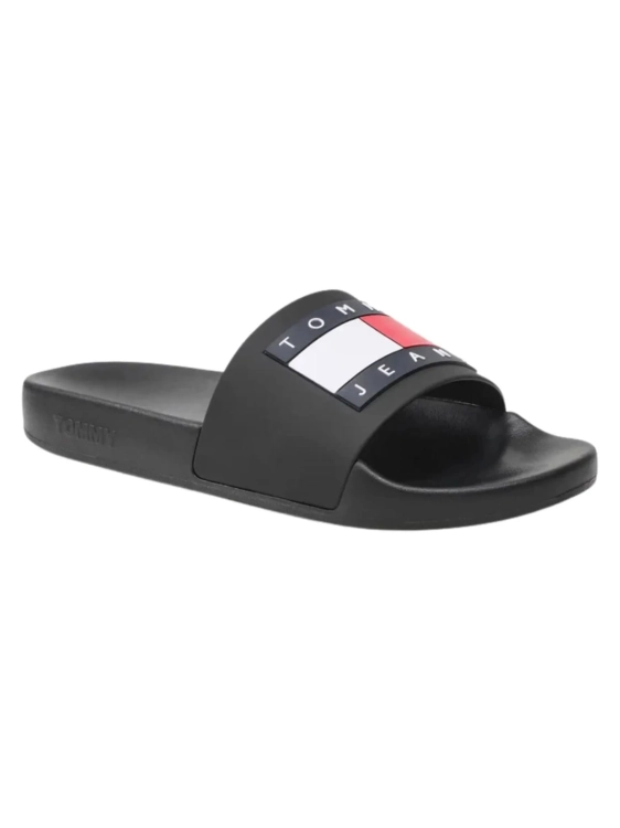 Klapki męskie Tommy Jeans EM0EM01191 czarny