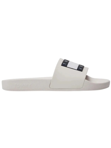 Klapki damskie Tommy Jeans EN0EN02115 ecru