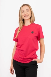 T-shirt damski Karl Lagerfeld 245W1712 różowy