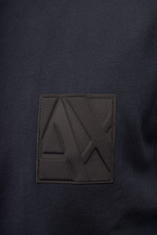 Bluza męska Armani Exchange 6DZMJJ ZJ4XZ granatowy