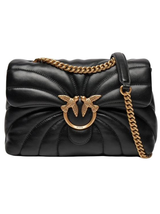 Torebka damska PINKO LOVE PUFF CLASSIC CL PLTT 100038 A1EX czarny