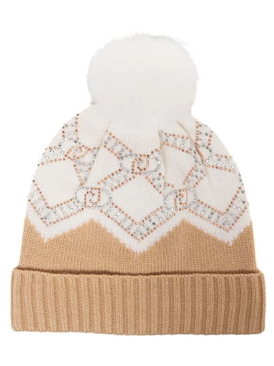 Czapka z daszkiem Liu Jo TF4297 MS55L C3482 karmelowy ecru