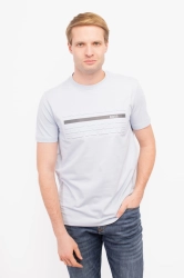 T-shirt męski BOSS 50513010 niebieski