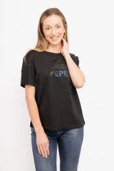 T-shirt damski Patrizia Pepe 2M4404 J240 czarny