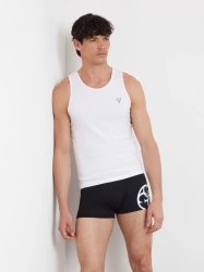 Tank top męski Guess U97G15 KCD31 biały