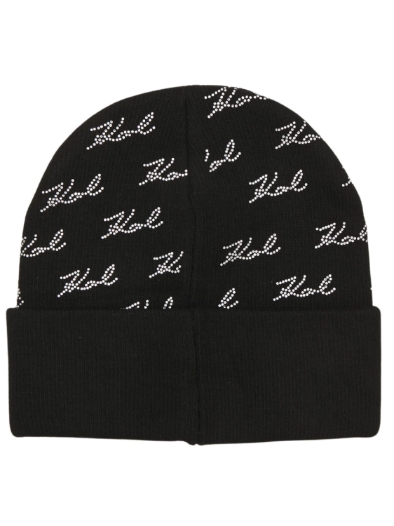 Czapka damska Karl Lagerfeld 246W3414 czarny