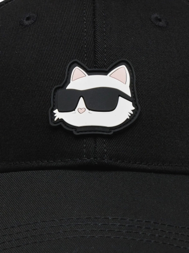 Czapka damska Karl Lagerfeld 240W3431 czarny