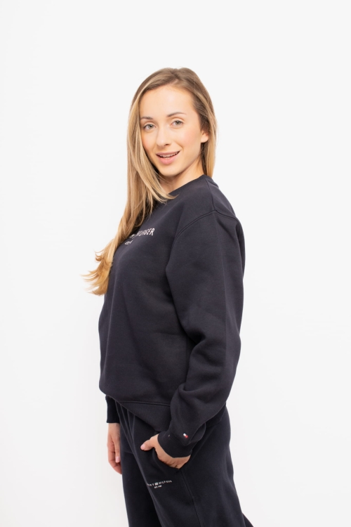 Bluza damska Tommy Hilfiger WW0WW39791 granatowy