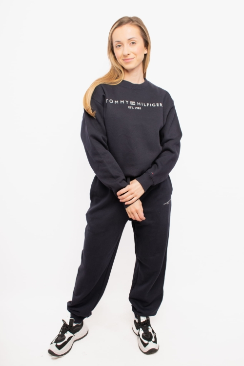 Bluza damska Tommy Hilfiger WW0WW39791 granatowy