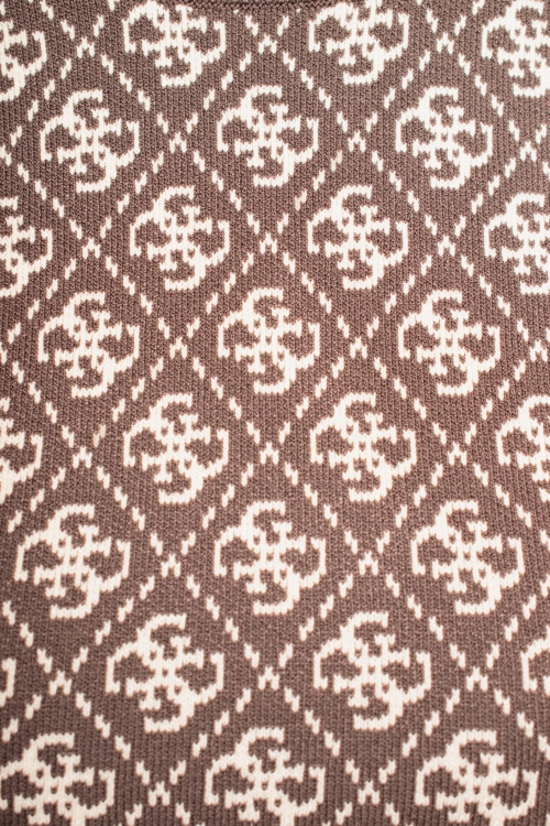 Sweter damski Guess W4BR21 Z37K0 brązowy