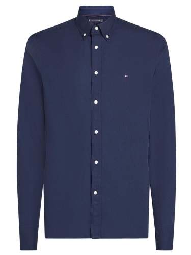 Koszula męska Tommy Hilfiger MW0MW37578 granatowy