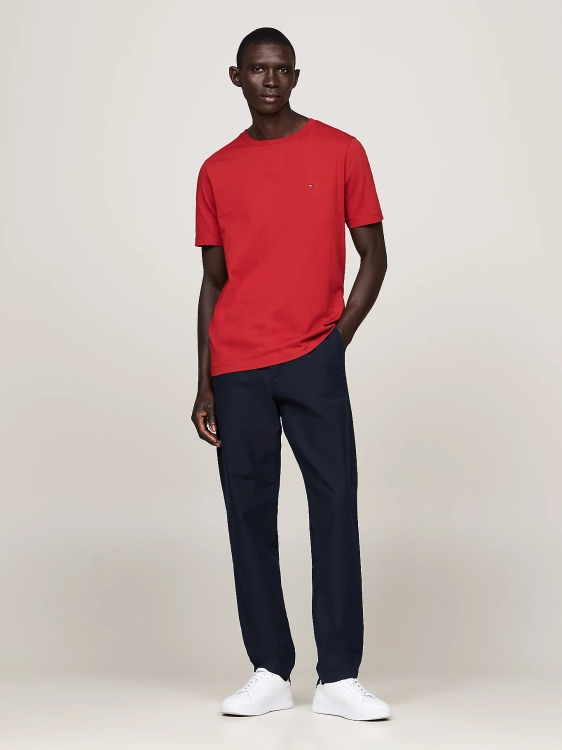 T-shirt męski Tommy Hilfiger MW0MW37267 czerwony