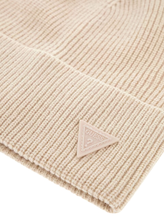 Czapka damska Guess AW5256 WOL01 beżowy