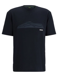 T-shirt męski BOSS 50506339 granatowy