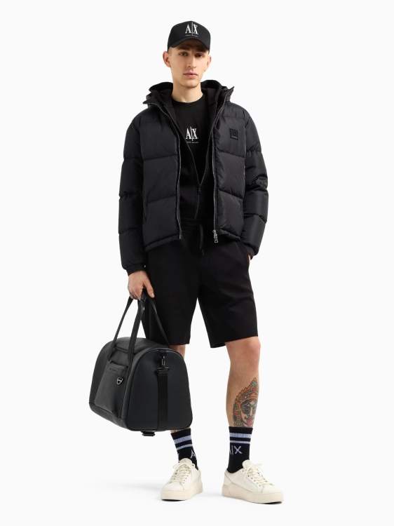 Spodenki męskie Armani Exchange XM000372 AF10818 czarny