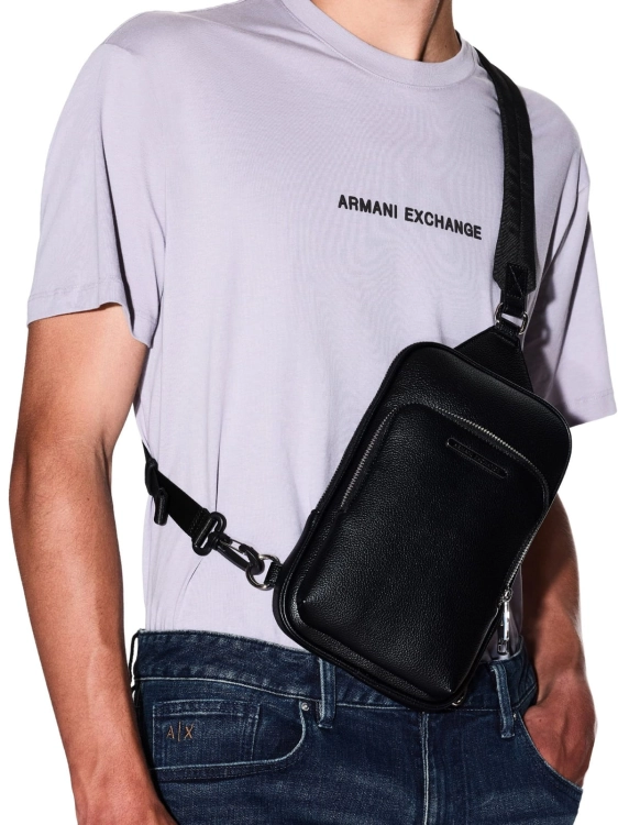 Reporterka męska Armani Exchange XM000843 AF12134 czarny
