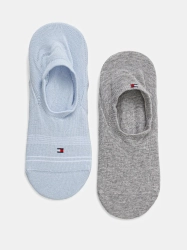 Skarpety męskie Tommy Hilfiger 701232732 niebieski szary