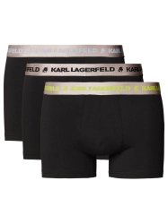 Bokserki męskie Karl Lagerfeld 3 PACK 225M2107 czarny