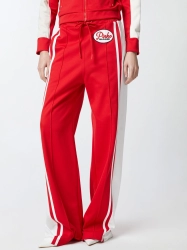 Spodnie dresowe damskie Pinko 105272 A2MD czerwony
