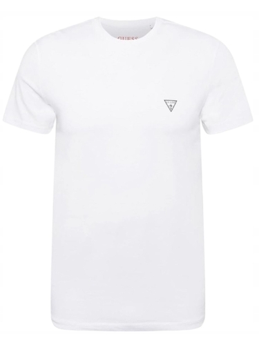 T-shirt męski Guess U97M00 KCD31 biały