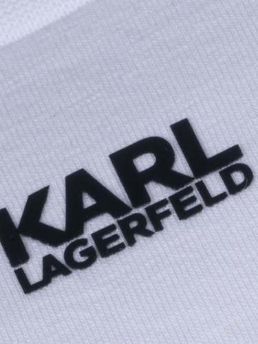 T-shirt męski Karl Lagerfeld 755058 552235 biały