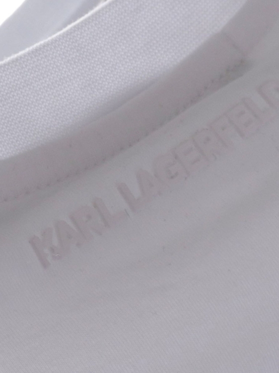 T-shirt męski Karl Lagerfeld 755058 552235 biały