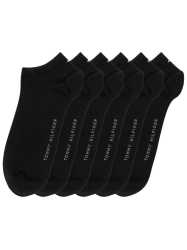 Skarpety męskie Tommy Hilfiger 701219562 czarny 6 PACK