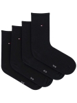 Skarpety damskie Tommy Hilfiger 701219560 czarny 4-PACK