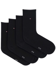 Skarpety damskie Tommy Hilfiger 701219560 czarny 4-PACK
