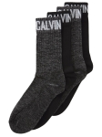 Skarpety męskie Calvin Klein 701238240 czarny 4-PACK