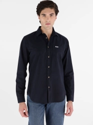 Koszula męska Guess Jeans M4YH35 WGCF1 granatowy