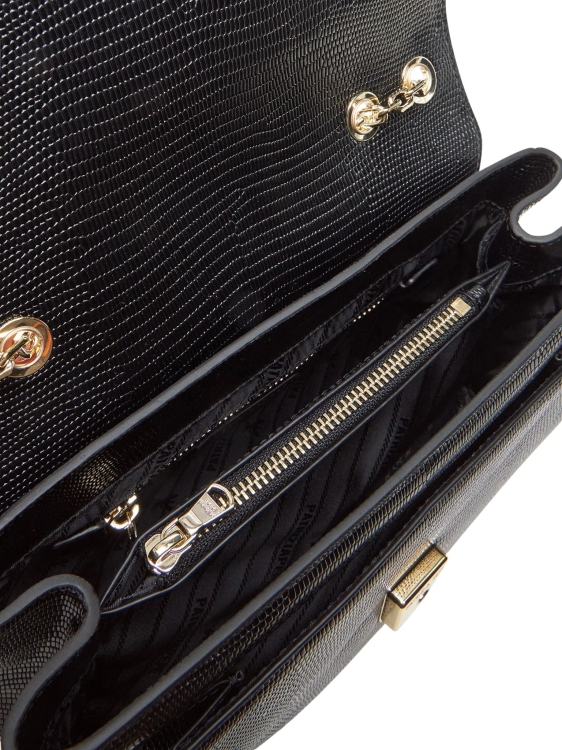 Torebka skórzana damska Patrizia Pepe 8B0228 L137 czarny