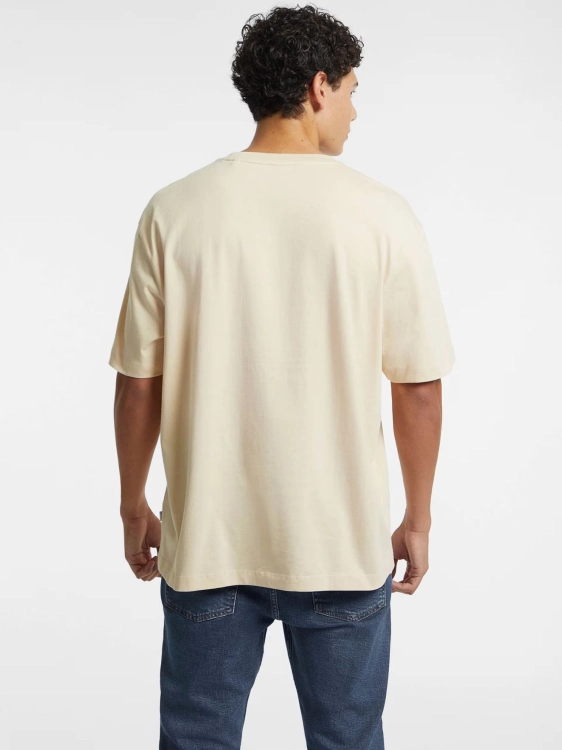 T-shirt męski Guess M4YI46 K8FQ4 beżowy