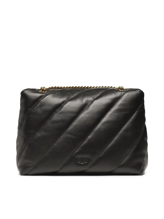 TOREBKA DAMSKA PINKO LOVE BIG PUFF CL PLTT 100037 A0F2 CZARNA