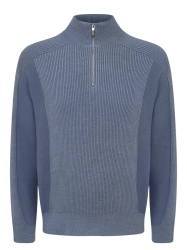 Sweter wełniany męski Armani Exchange 6DZM6L ZM5BZ niebieski