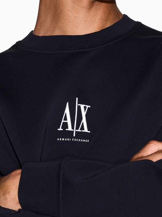 Bluza męska Armani Exchange XM000368 AF10818 GRANATOWY