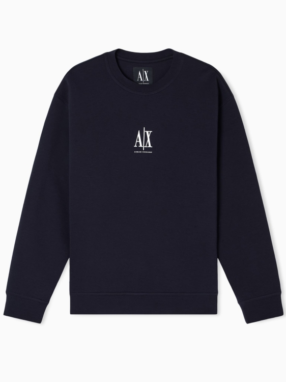 Bluza męska Armani Exchange XM000368 AF10818 GRANATOWY