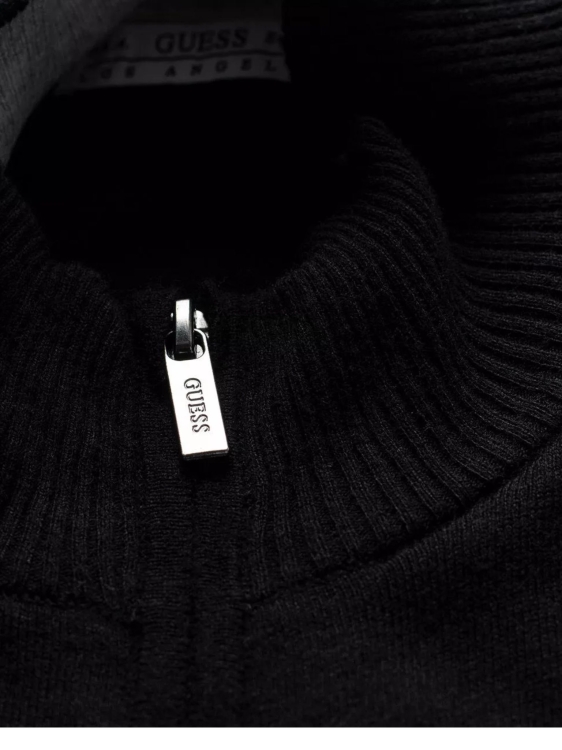 Kardigan męski Guess M5YR28 Z0122 CZARNY