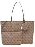 Torebka damska Guess HWSL71 24240 BEŻOWY MONOGRAM