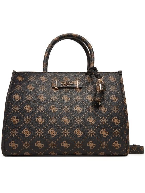 Torebka damska Guess HWGP98 90220 BRĄZOWY