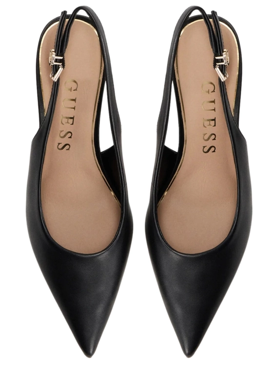 Szpilki damskie Guess FLFPLS LEA05 CZARNY