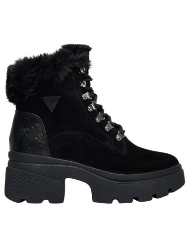 Botki damskie Guess FLFYRL SUE10 CZARNY