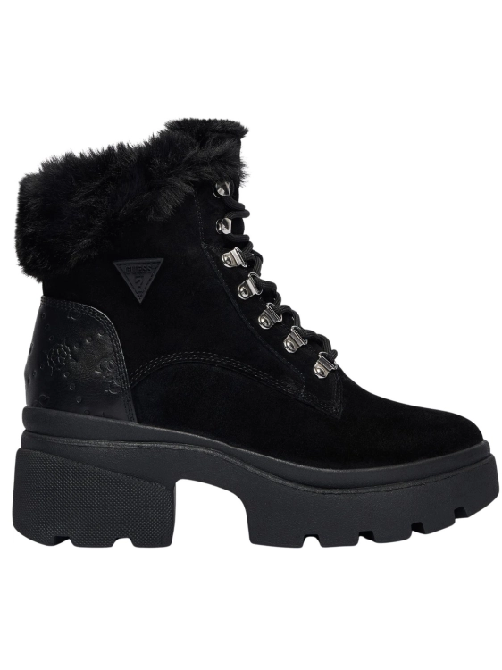 Botki damskie Guess FLFYRL SUE10 CZARNY