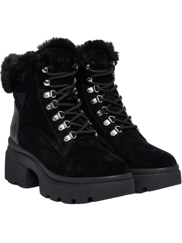 Botki damskie Guess FLFYRL SUE10 CZARNY