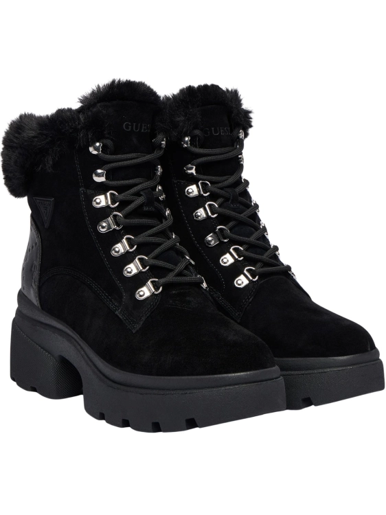 Botki damskie Guess FLFYRL SUE10 CZARNY