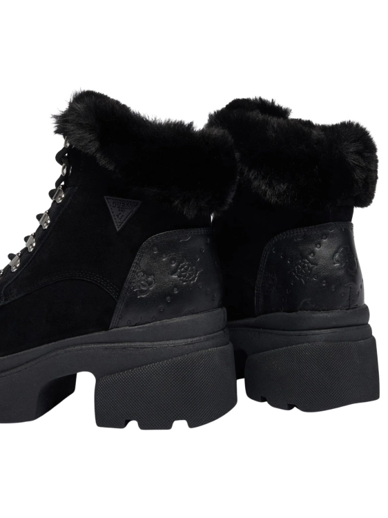 Botki damskie Guess FLFYRL SUE10 CZARNY
