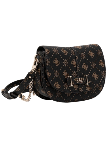 Torebka damska Guess HWGP98 98200 BRĄZOWY MONOGRAM