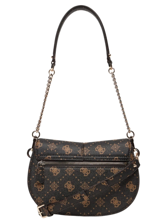 Torebka damska Guess HWGP98 98200 BRĄZOWY MONOGRAM