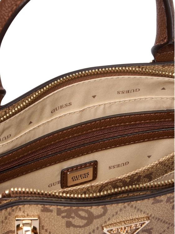 Torebka damska Guess HWSO96 72050 BEŻOWY MONOGRAM